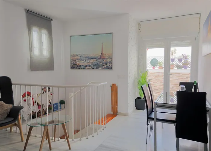 아파트 Atico Duplex Marques De Reyes *