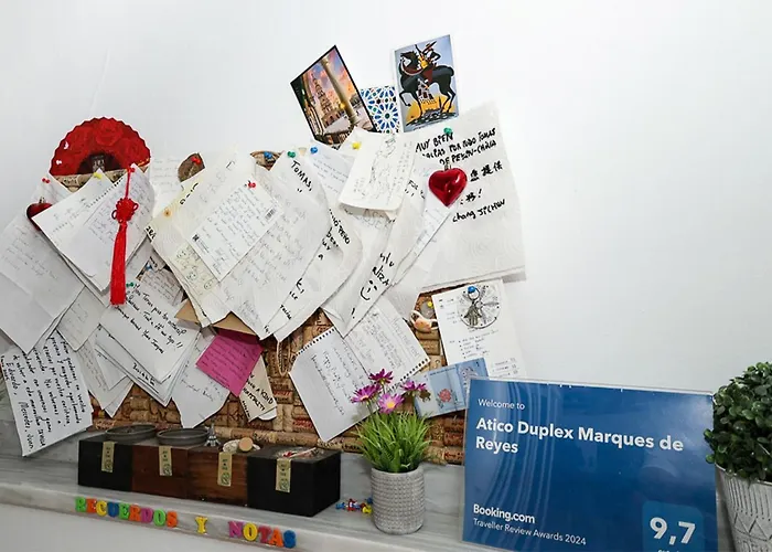 아파트 Atico Duplex Marques De Reyes 세비야